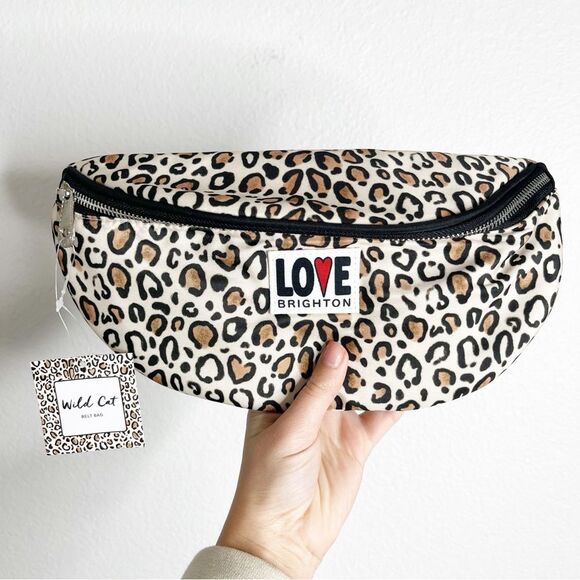 Brighton Handbags - Brighton Love Leopard Fanny Pack Belt Bag